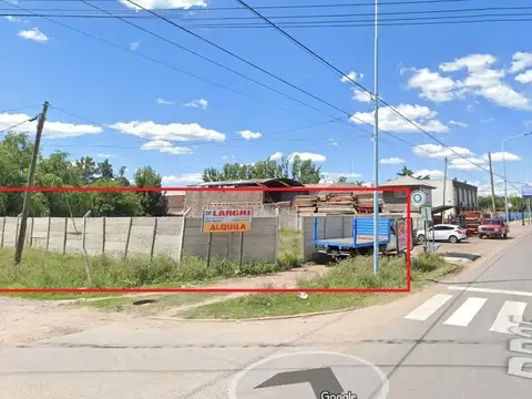 Terreno de 826 mts2 sobre Av. San Martin