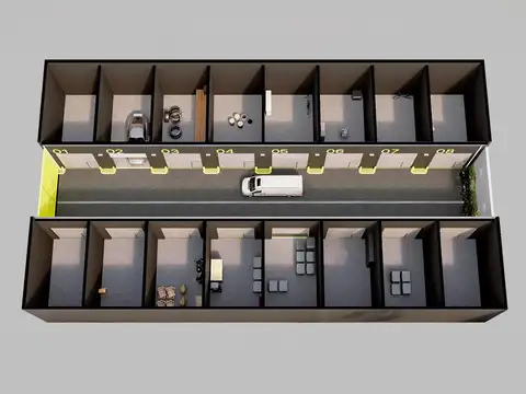 Deposito de 30m² pegado al Mercado de Concentración de Fisherton