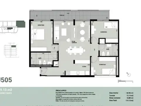 Departamento en Venta 1 año
