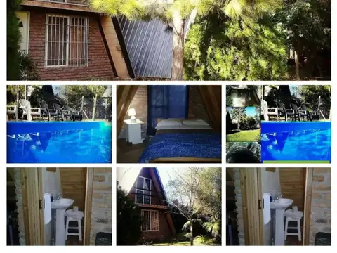 Complejo de 3 cabañas alpinas en funcionamiento. Cartera de clientes de 15 años!