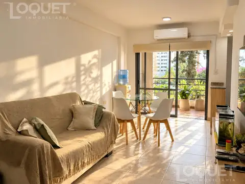Departamento en venta de 1 dormitorio frente a plaza Constituyentes, Santa Fe