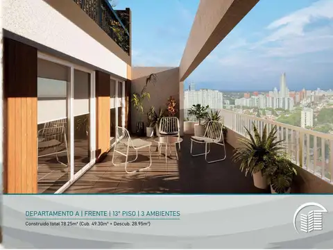 Departamento en Venta en Núñez, USD 89.900