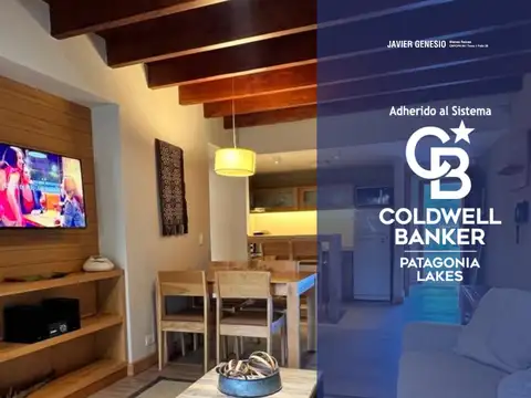 Puerto Manzano, departamento en venta 2 ambientes. Totalmente equipado.