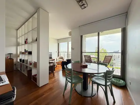 Espectacular monoambiente dividido con vista abierta!