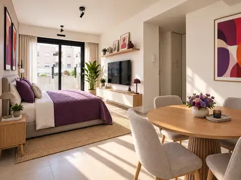 VENTA DEPARTAMENTO MONOAMBIENTE A ESTRENAR CON BALCON Y AMENITIES EN AVELLANEDA