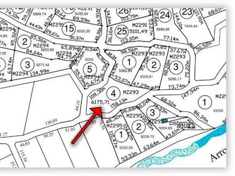 Terreno en Venta de 6175,0 m2