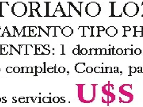 Depto Tipo Casa en Venta al Noroeste