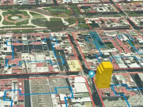 Terreno en Venta 14  mts Fondo