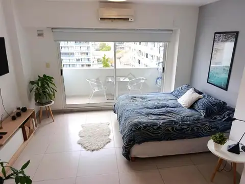 Monoambiente en alquiler temporario Palermo Hollywood con piscina, parrilla, y laundry