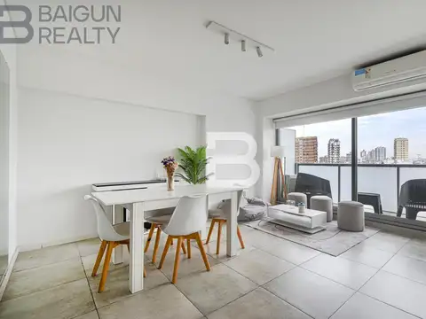 Venta Monoambiente divisible amoblado, apto profesional, en Barrio Norte