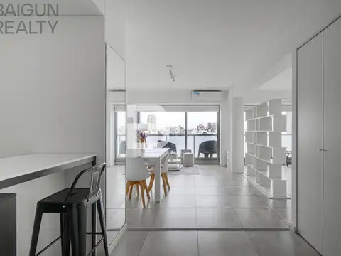 Venta Monoambiente divisible amoblado, apto profesional, en Barrio Norte