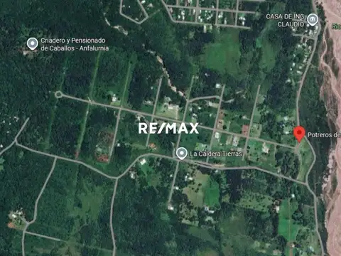 La Caldera. Potreros de La Caldera. Mza 12. Lote 100