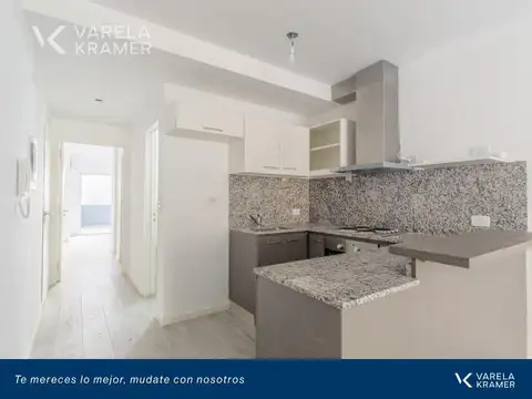 Departamento 2 ambientes con 1 baño