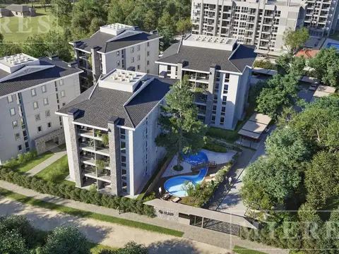Departamento 4 ambientes con jardin y parrilla en venta en Altos Los Robles, Loma Verde