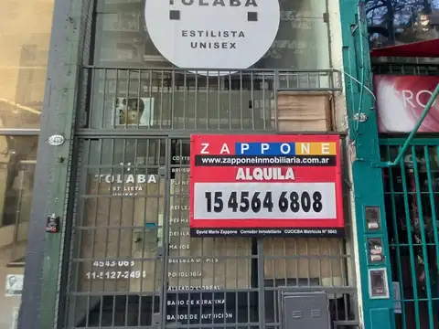 Local Doble Altura Sin Expensas en Zona Comercial Superi y Monroe