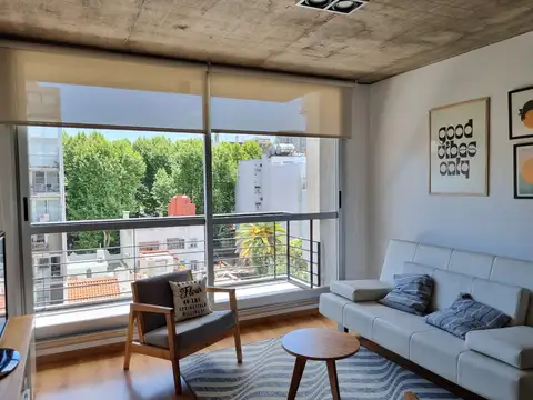 Espectacular dos ambientes en Palermo Hollywood