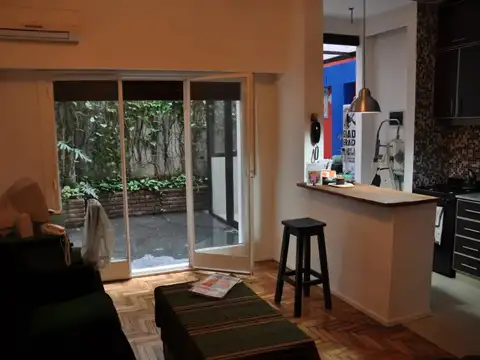 Departamento en venta en Belgrano 2 ambientes con patio APTO PROFECIONAL
