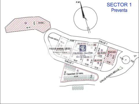 Terreno en Venta en Los Reyunos, USD 50.000