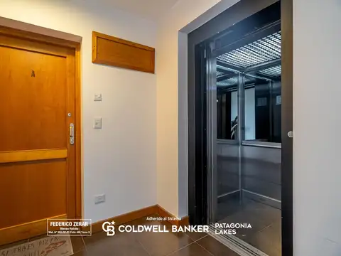 Venta Departamento monoambiente 30m2 Apto Turismo con vista al lago Centro Bariloche