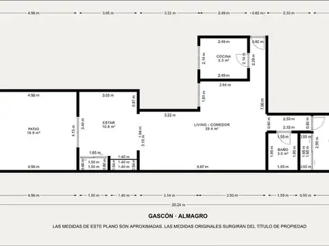 Departamento en Venta en Palermo, USD 145.000