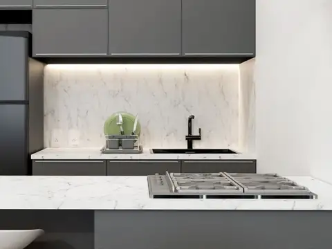 Departamento 2 ambientes con 1 baño