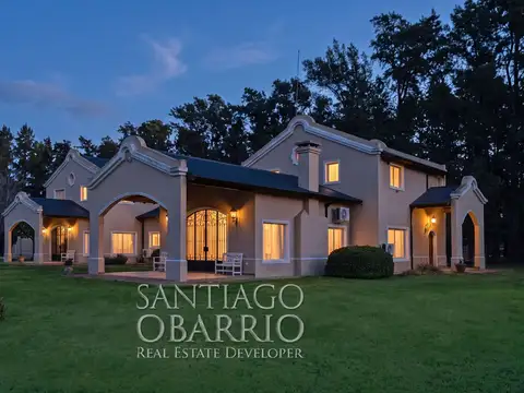 Chacra en Venta con construcción de 400m2 en Estancia Benquerencia Farm Club de Monte