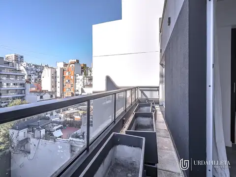 Departamento 2 ambientes con 2 baños