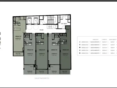 Departamento en Venta de Monoambiente