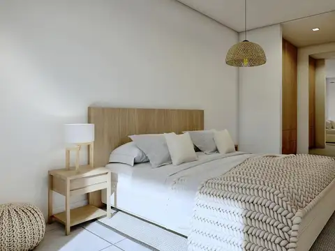 Depto 3 amb con parrilla en pozo