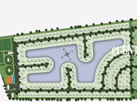 Lote Lindero en LAS VICTORIAS - Canning (Ezeiza) -