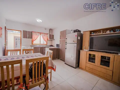 Depto Tipo Casa 2 ambientes con 2 baños