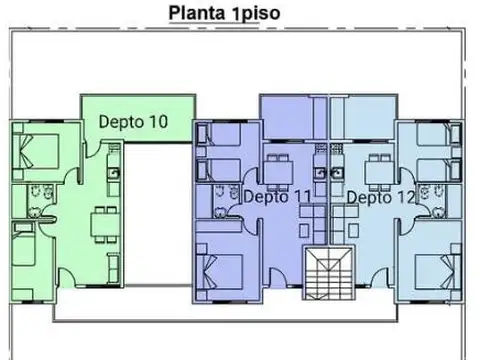 Departamento en Venta de 3 ambientes