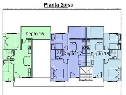 Departamento en Venta de 2 dormitorios