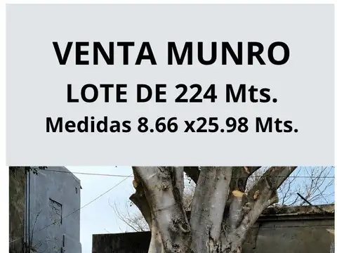 Lote en venta