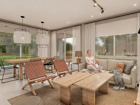 Departamento 3 ambientes con 2 baños