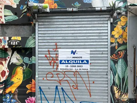 SE ALQUILA LOCAL EN SAN ANTONIO DE PADUA CENTRO LADO SUR