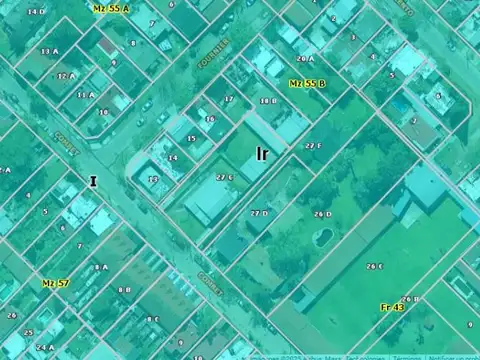 Terreno baldío único con mejoras de 8,66mts x36 mts de fondo ,zona holters, ideal proyecto