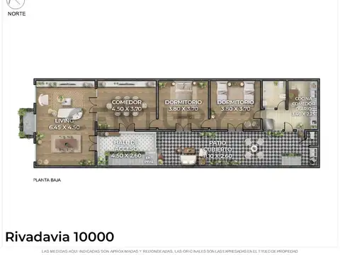 Departamento en Venta de 4 ambientes