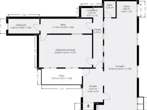 Depto Tipo Casa en Venta de 2 dormitorios