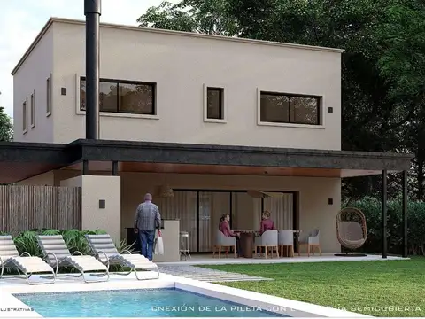 Casa 4 ambientes con 3 baños