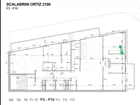 Departamento en venta tres ambientes en pozo en edificio con amenities en Palermo