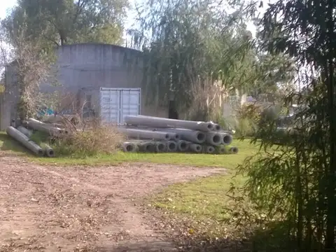 galpon de 100 m2 sobre lote de 2200 m2 a 3 cuadras de panamericana pilar