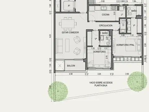 Departamento en Venta en San Isidro Centro, USD 326.000