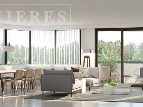 Departamento 3 ambientes con 2 baños