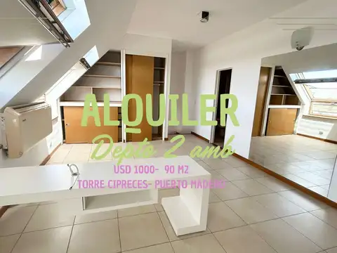 Departamento en Alquiler de 2 ambientes