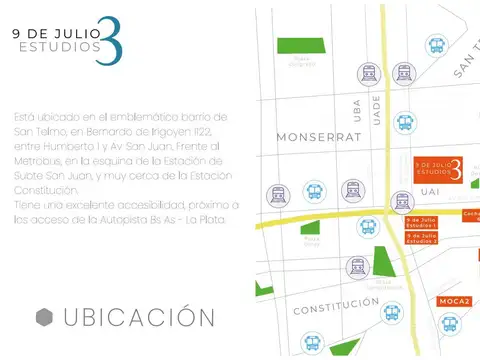 Departamento en Venta de Monoambiente