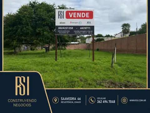 TERRENOS/FRACCIONES/LOTEOS - TERRENOS - MONTE ALTO, RESISTENCIA