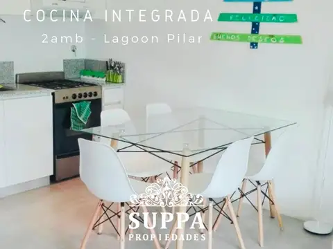 Departamento 2 ambientes con 1 baño