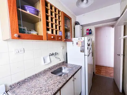 Departamento 2 ambientes con 1 baño