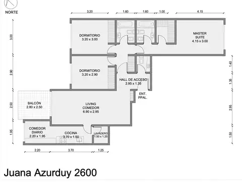 Departamento en Venta de 4 ambientes
